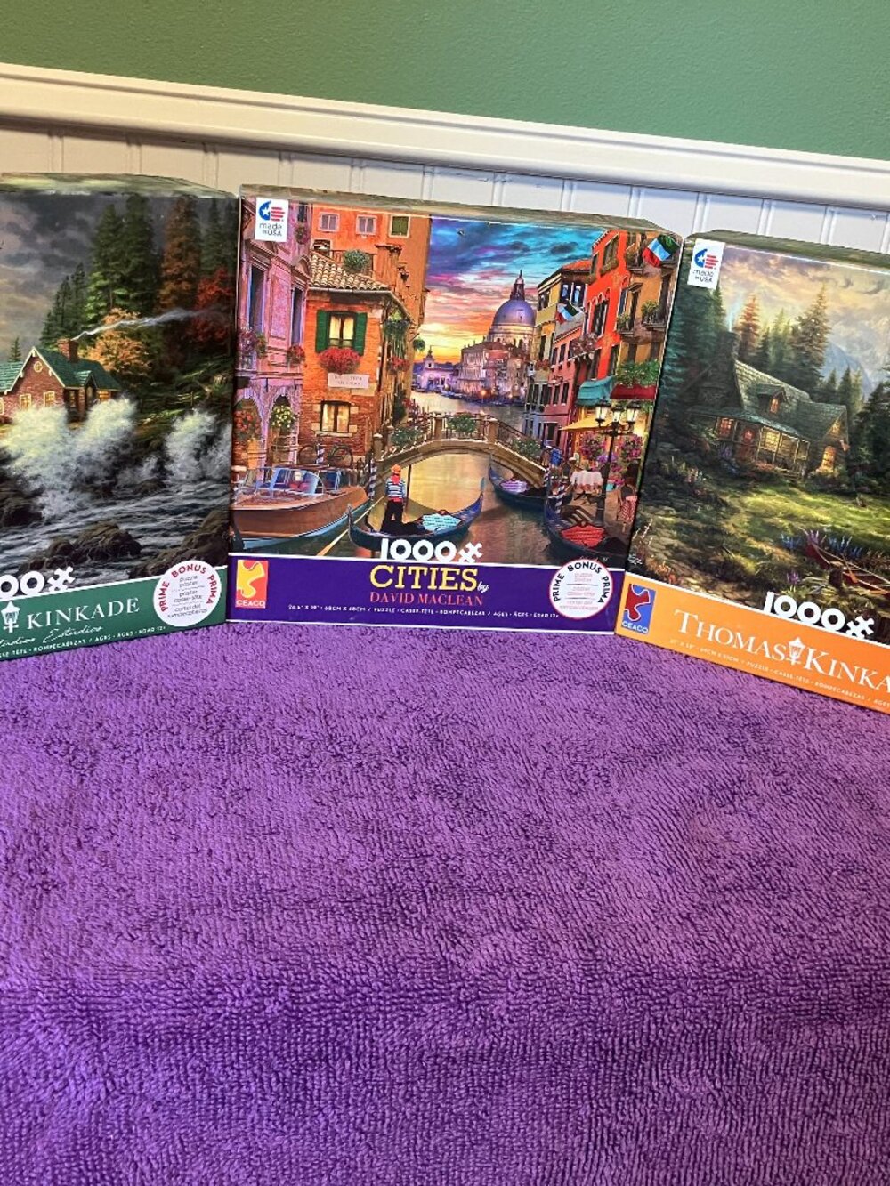 3 Pack of Ceaco Puzzles